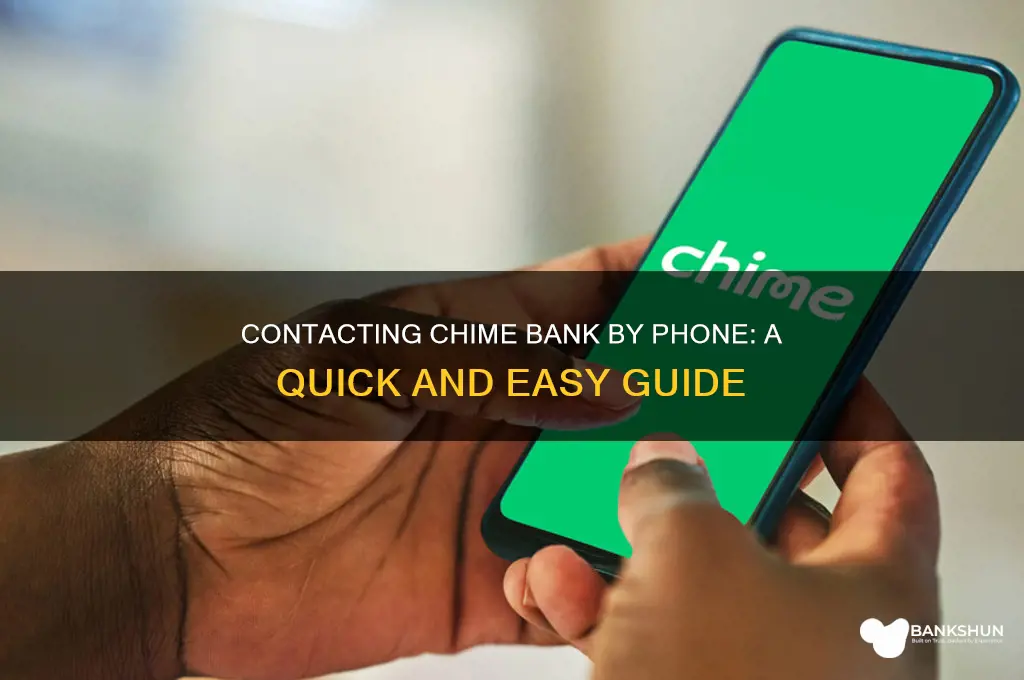 how to contact chime bank by phone