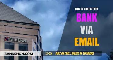 Contacting Nex Bank via Email: A Quick and Easy Guide