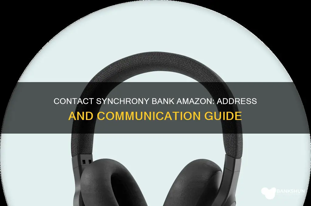 how to contact synchrony bank amazon address