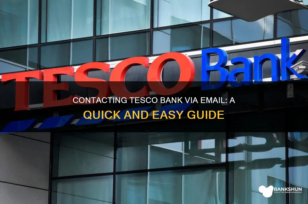 how to contact tesco bank by email