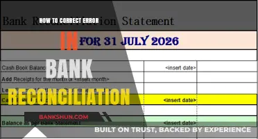 Fixing Bank Reconciliation Errors: A Step-by-Step Guide to Accuracy