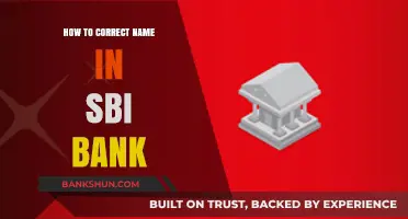 Correct Your Name in SBI Bank: A Step-by-Step Guide