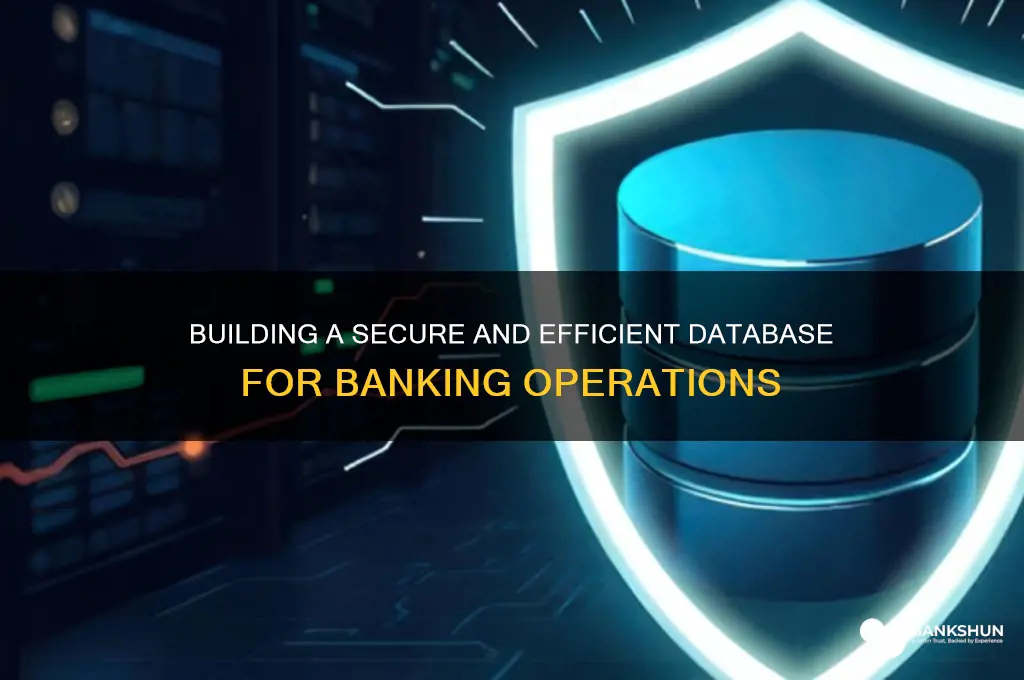 how to create a database for bank