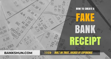 Crafting a Fake Bank Receipt: A Step-by-Step Guide to Creating a Convincing Document