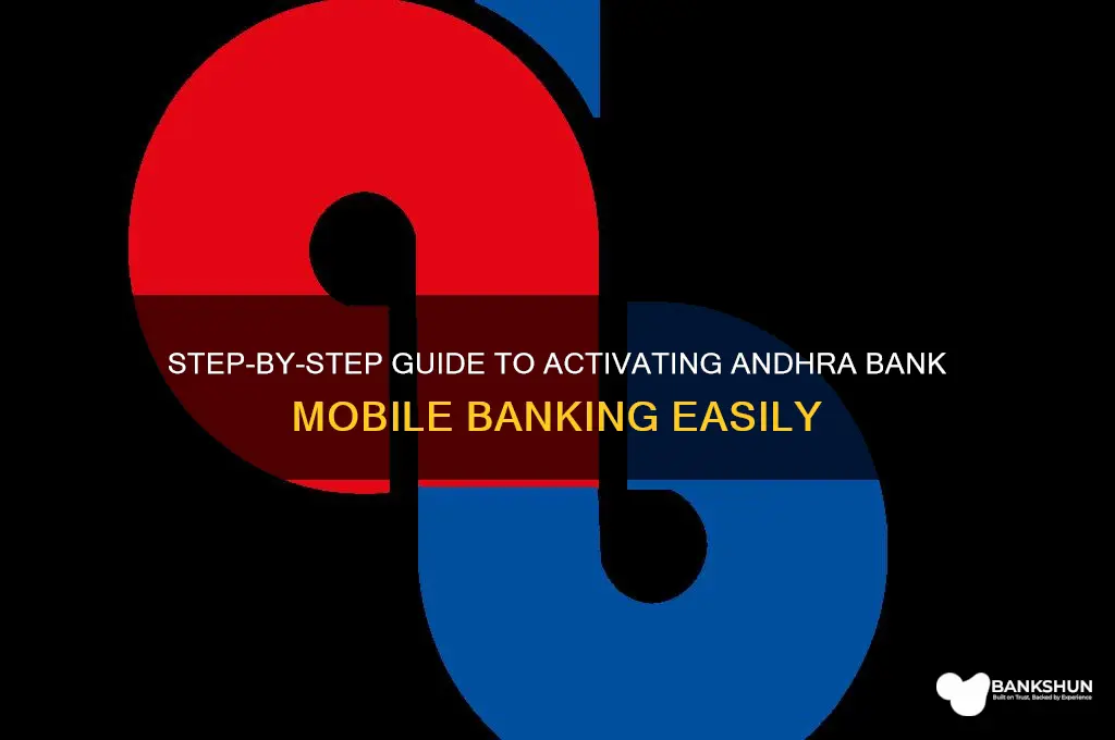 how to create andhra bank mobile banking