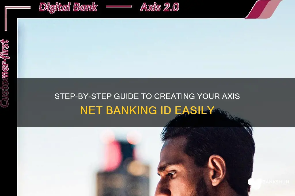 how to create axis net banking id