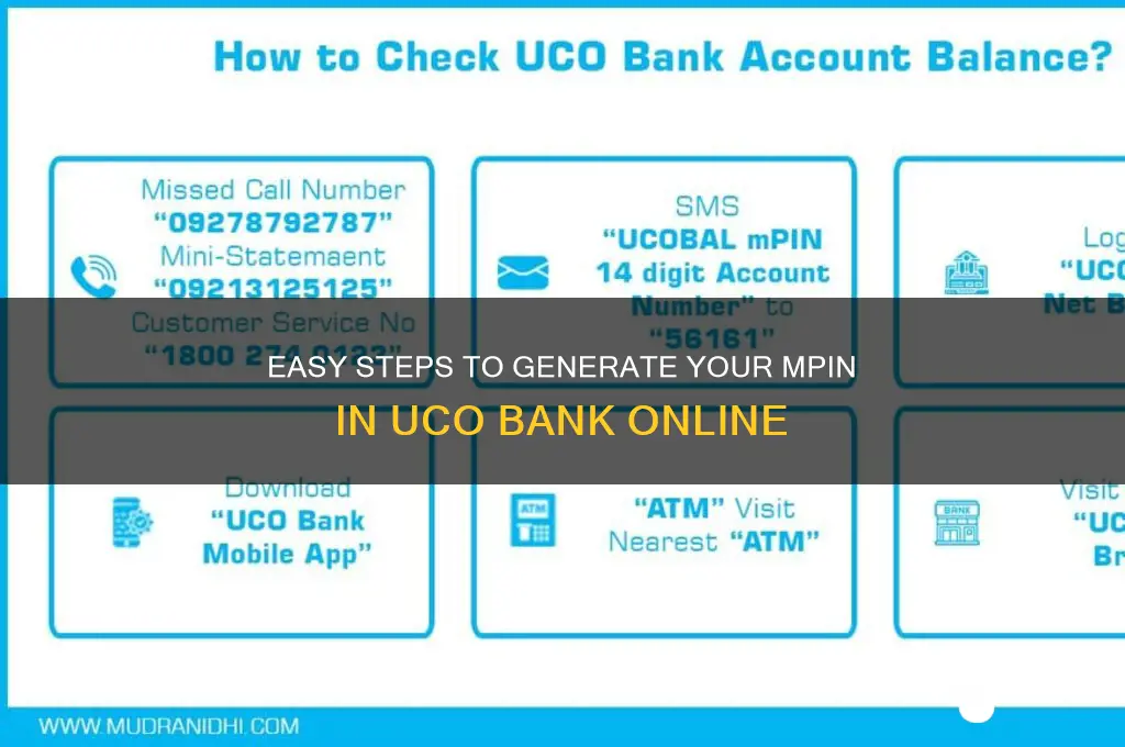 how to create mpin in uco bank