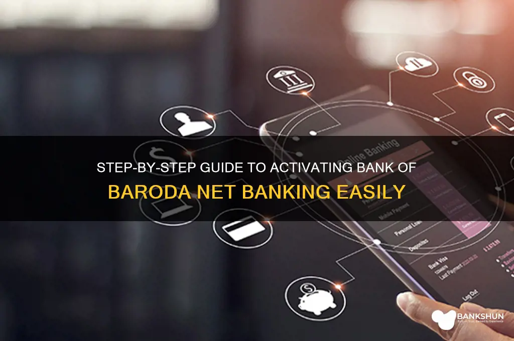 how to create net banking in bob