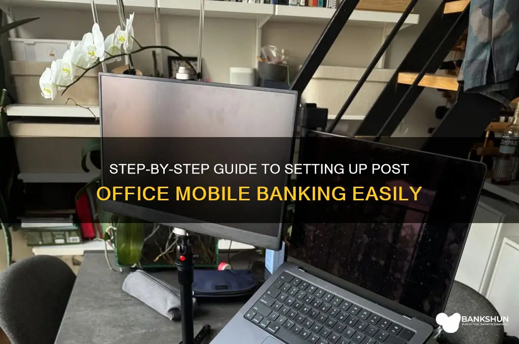 how to create post office mobile banking