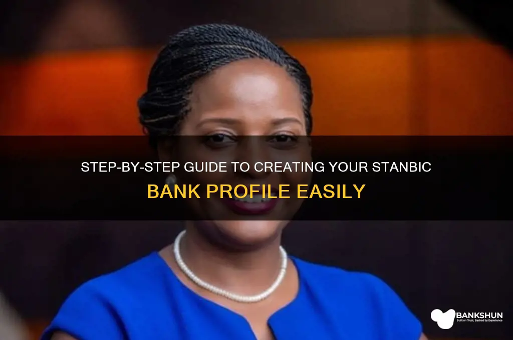 how to create profile on stanbic bank