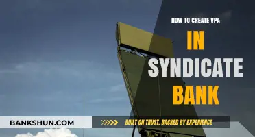 Step-by-Step Guide to Creating a VPA in Syndicate Bank