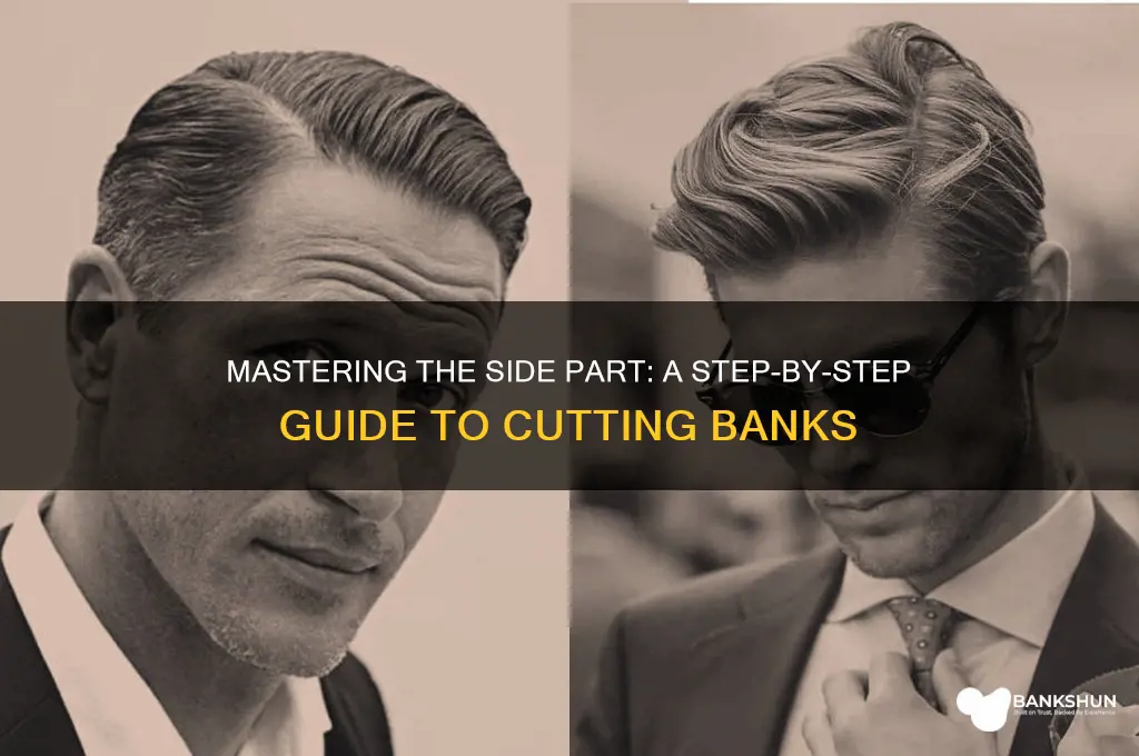 how to cut banks for side part