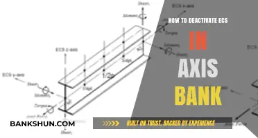 Deactivating ECS in Axis Bank: A Step-by-Step Guide for Customers