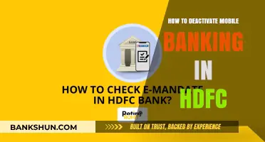 How to Deactivate HDFC Mobile Banking: A Step-by-Step Guide
