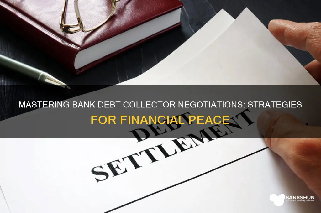 how to deal with bank debt collectors