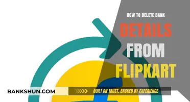 How to Safely Remove Bank Details from Flipkart Account