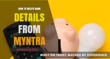 How to Safely Remove Bank Details from Myntra Account