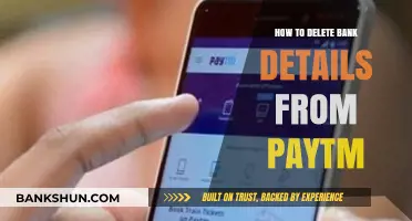 How to Safely Remove Bank Details from Your Paytm Account