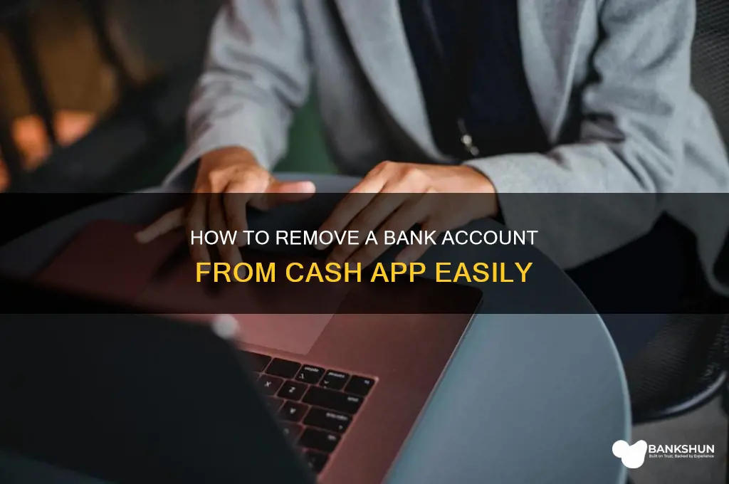 how to delete bank from cash app