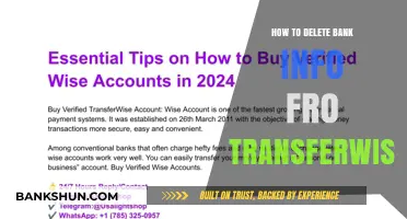 How to Safely Remove Bank Details from TransferWise Account