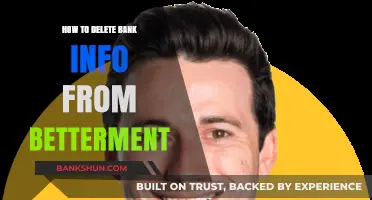 How to Safely Remove Bank Details from Your Betterment Account