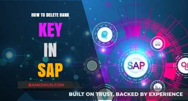 Step-by-Step Guide to Removing Bank Keys in SAP System