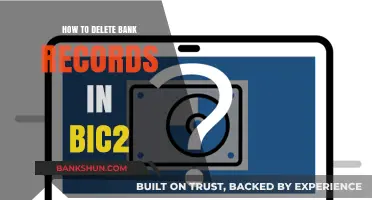 Efficiently Erasing Bank Records in BIC2: A Step-by-Step Guide