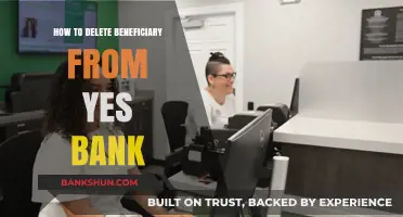 Step-by-Step Guide to Removing a Beneficiary from Yes Bank Account