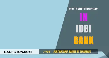 Step-by-Step Guide to Removing a Beneficiary in IDBI Bank