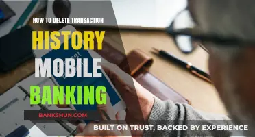 Erasing Your Footprint: How to Delete Mobile Banking Transaction History