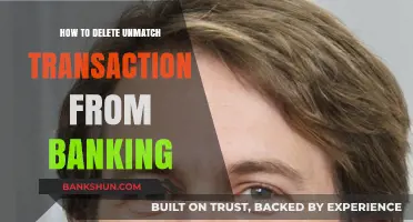 Efficiently Removing Unmatched Transactions from Your Banking Records