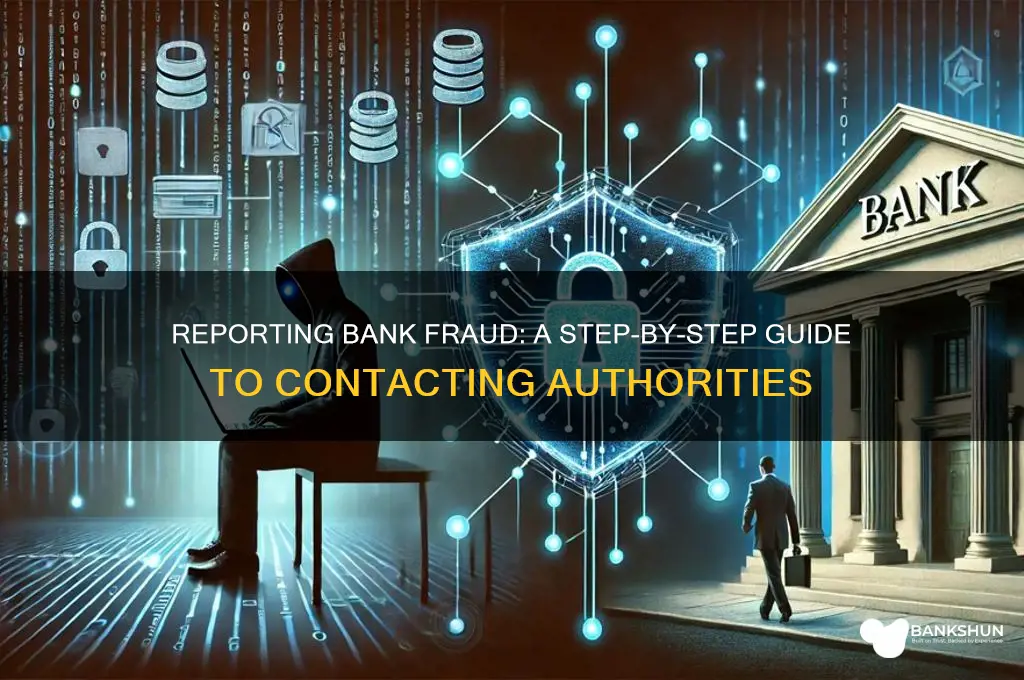 how to denounce bank fraud to polict