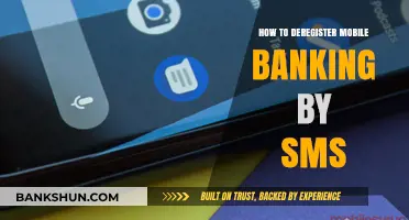 Deregister Mobile Banking via SMS: A Quick and Easy Guide