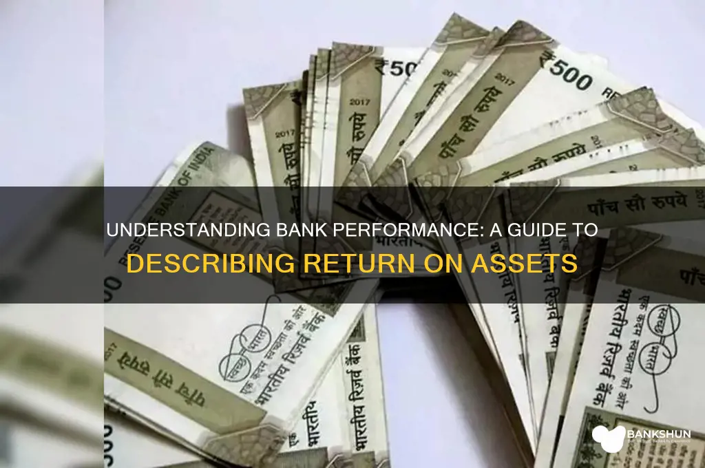 how to describe banks return on assets