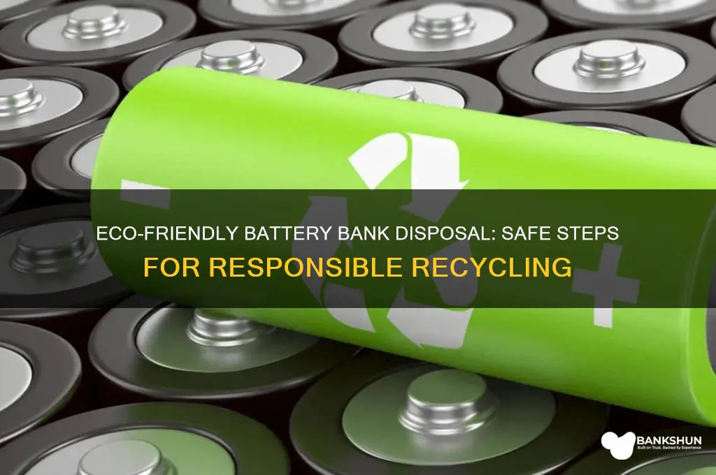 how to dispose of a battery bank