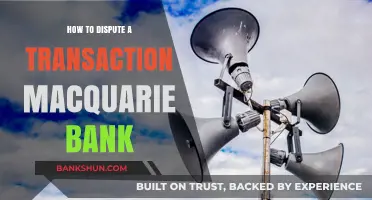 Disputing a Transaction with Macquarie Bank: A Step-by-Step Guide