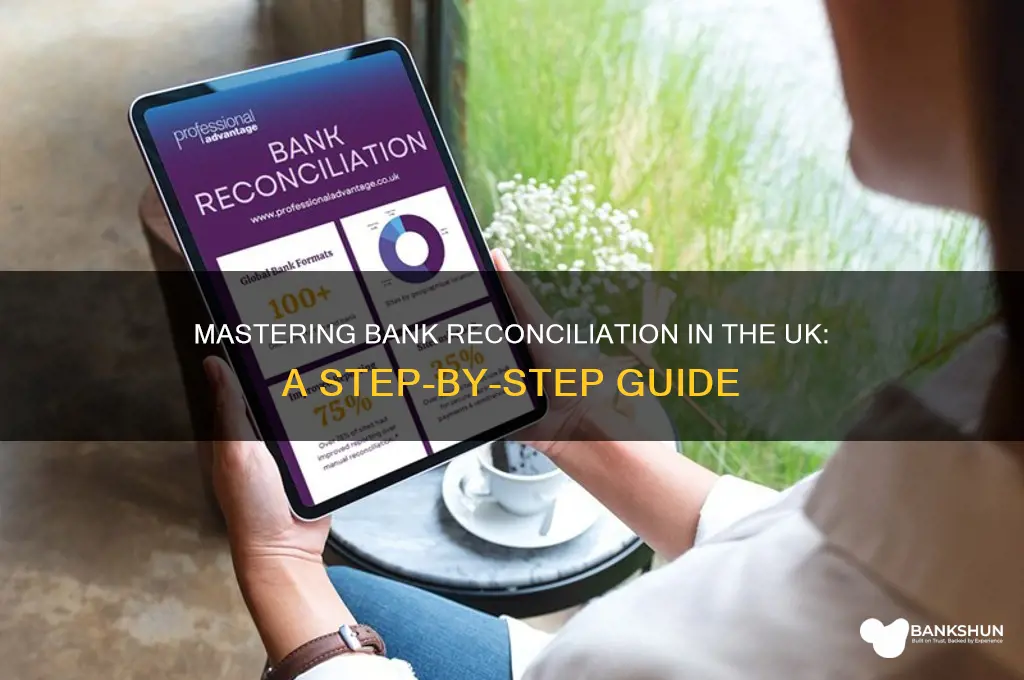 how to do a bank reconciliation uk