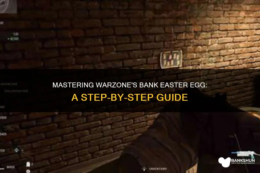 how to do bank easter egg warzone