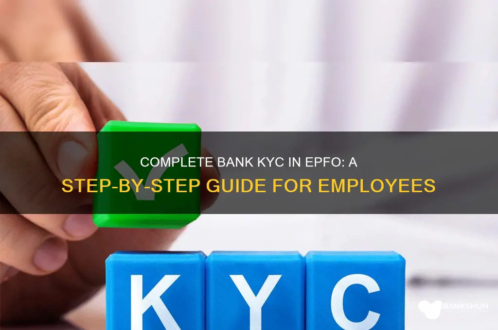 how to do bank kyc in epfo
