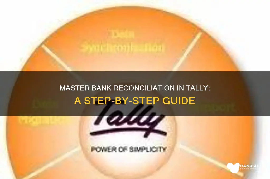 how to do bank reco in tally