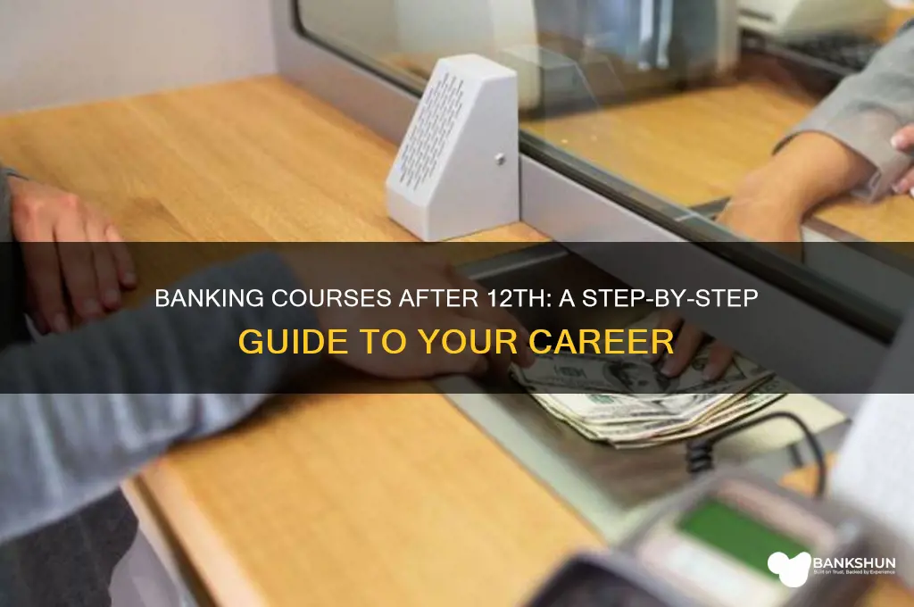 how to do banking course after 12