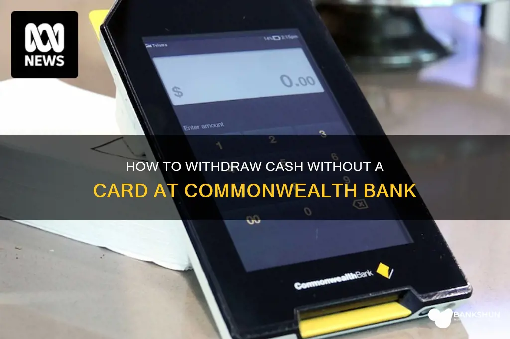how to do cardless cash commonwealth bank