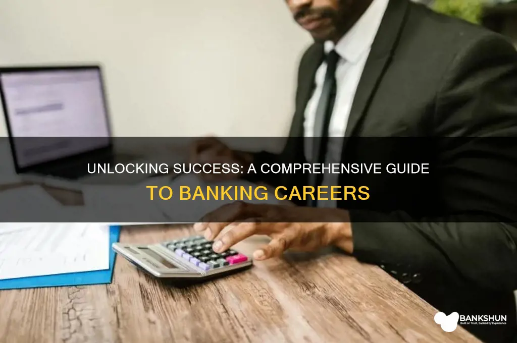 how to do career in banking sector
