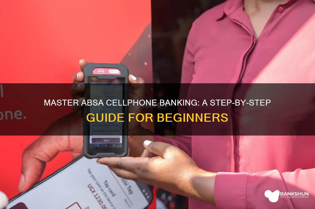 how to do cellphone banking at absa