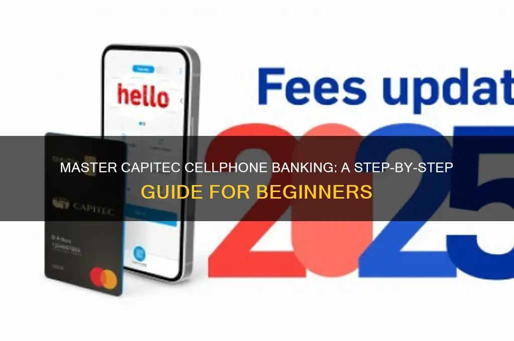 how to do cellphone banking on capitec
