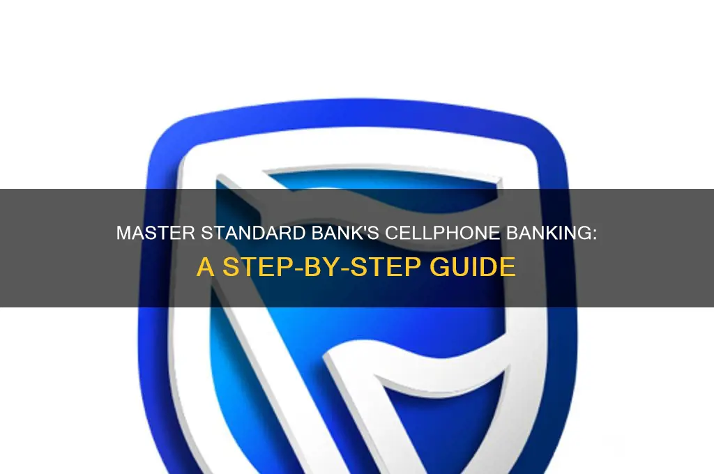 how to do cellphone banking standard bank