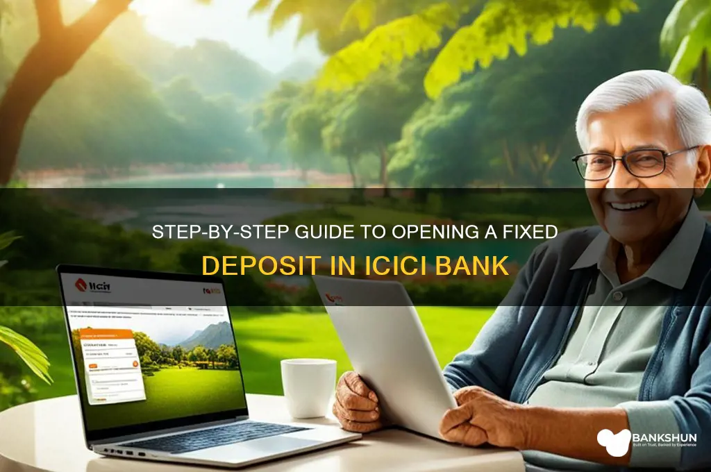 how to do fd in icici bank