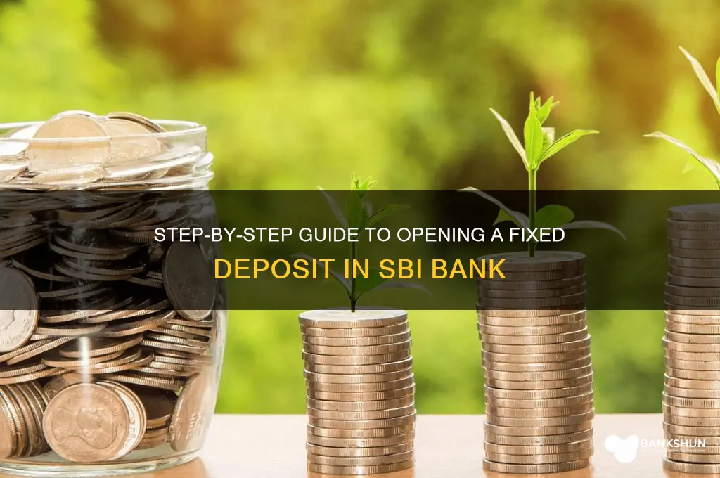 how to do fd in sbi bank