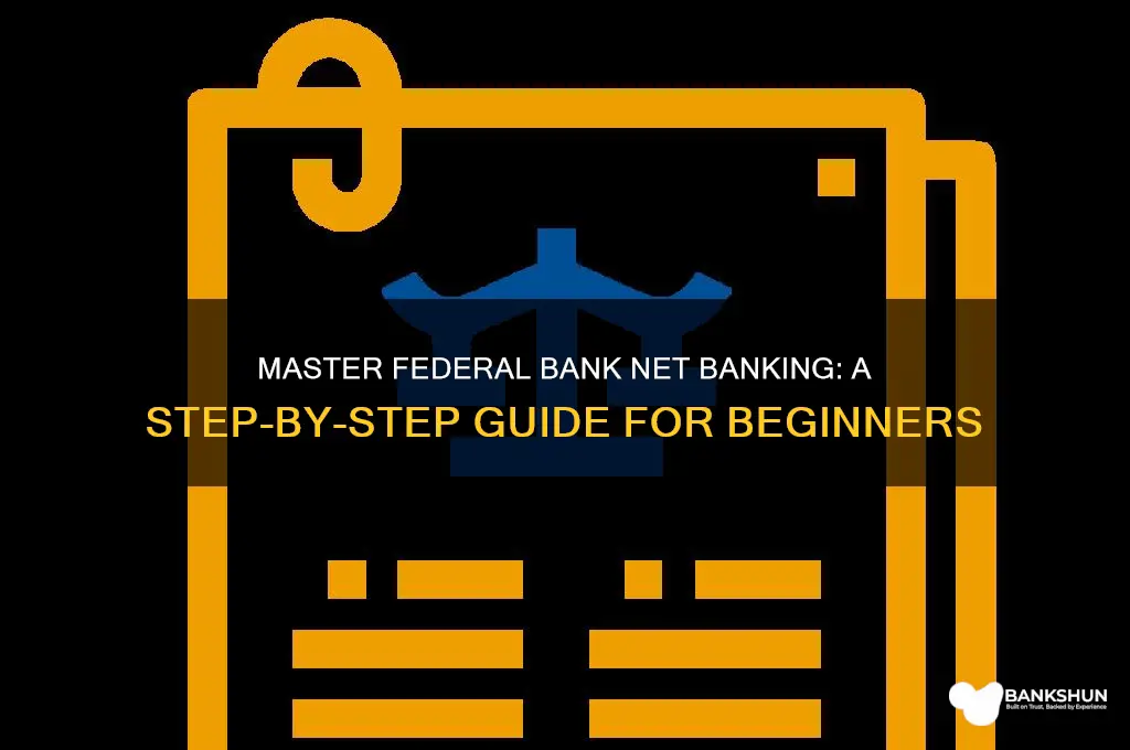 how to do federal bank net banking