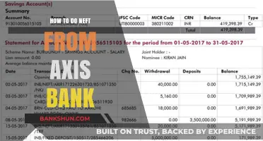 Easy Guide to NEFT Transactions via Axis Bank Online Banking
